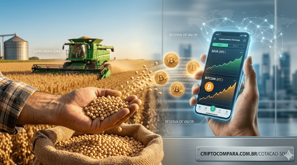 venda soja compre bitcoin