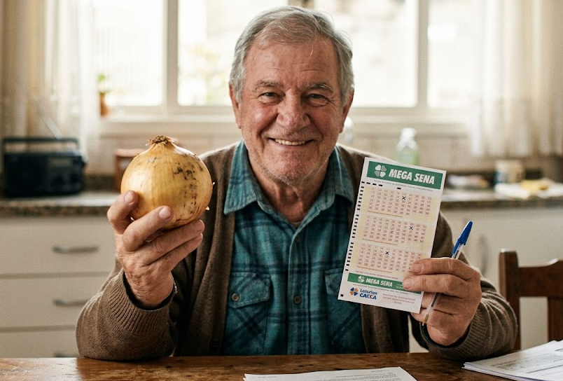 GANHAR NA MEGA SENA COM UMA CEBOLA