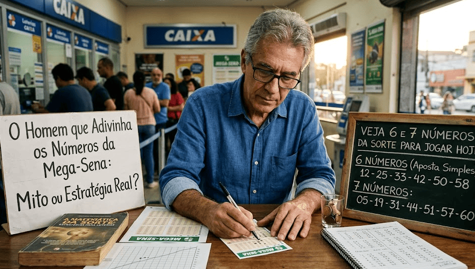 O Homem que Adivinha os Números da Mega-Sena