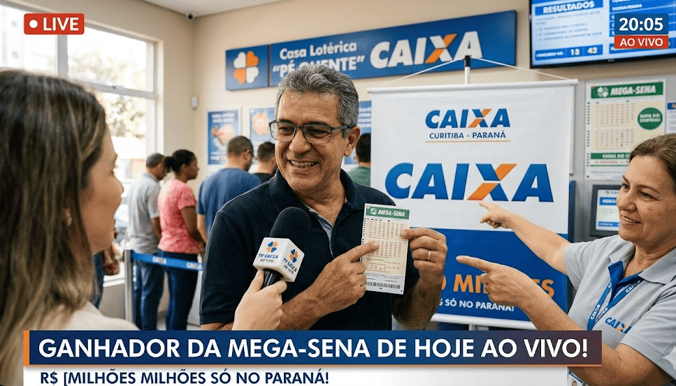 ganhador ao vivo mega sena
