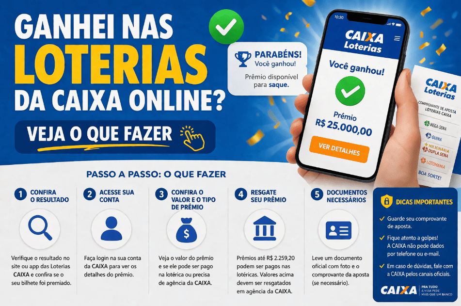 como resgatar premio aposta online da caixa