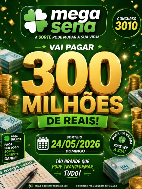 mega sena 3010