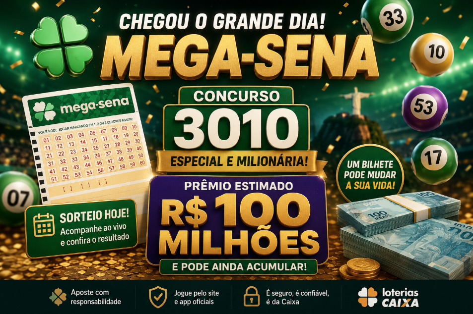 mega sena 3010